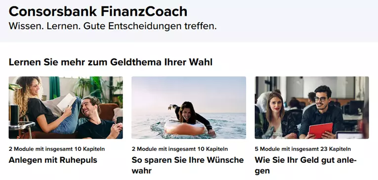 consorsbank finanzcoach