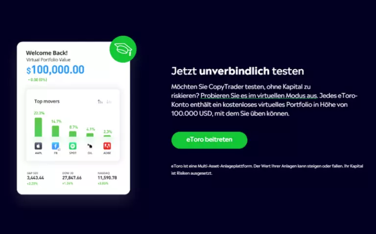 eToro copy Trading