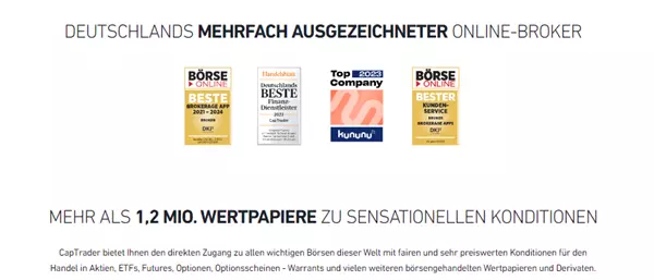 CapTrader einlagensicherung