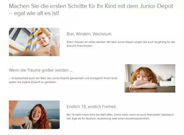 Consorsbank Junior depot