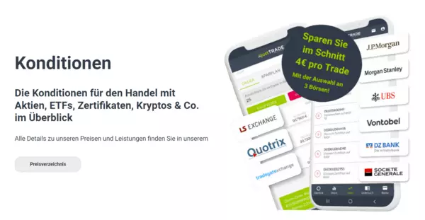 JustTrade Auszahlung