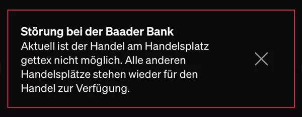 Smartbroker-plus störung