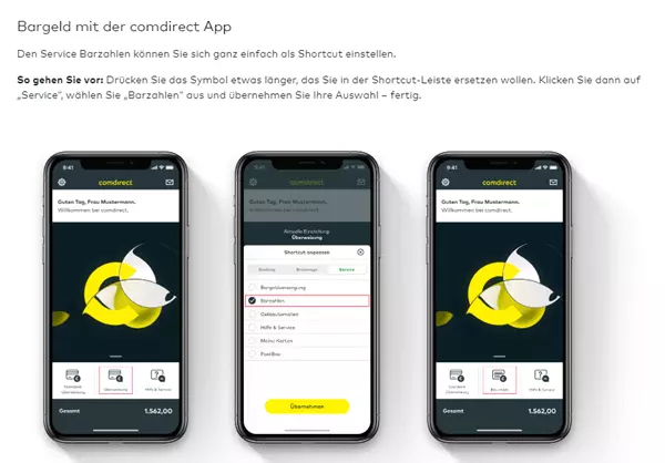 comdirect einzahlungen