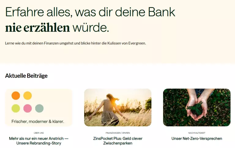 evergreen finanzbildung
