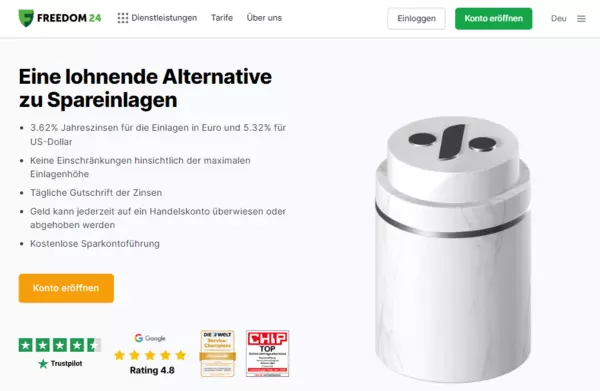 freedom24 auszahlung