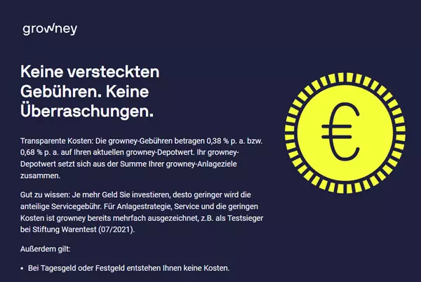 growney gebühren
