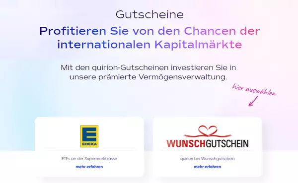 quirion kunden werben