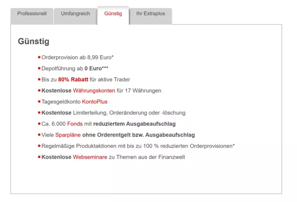 S Broker Gebühren