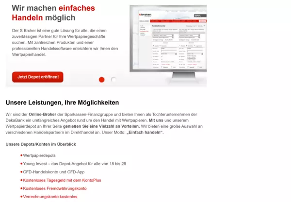 S Broker Gebühren