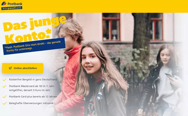 Postbank junior konto