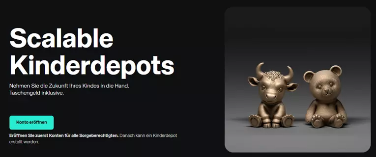 scalable capital kinderdepot