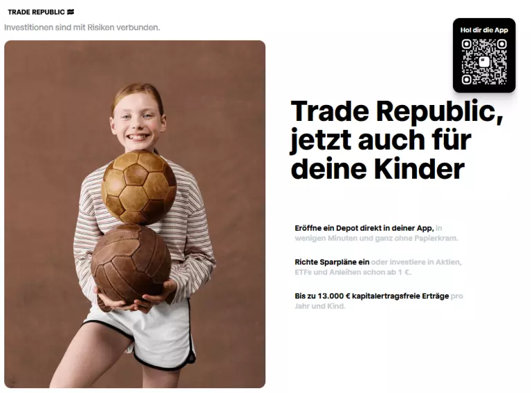 trade republic junior depot