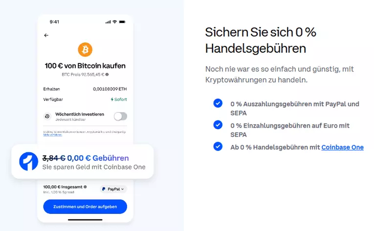 coinbase kosten