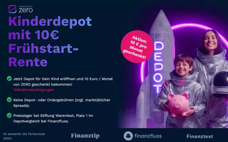 finanzen.net Zero kinderdepot