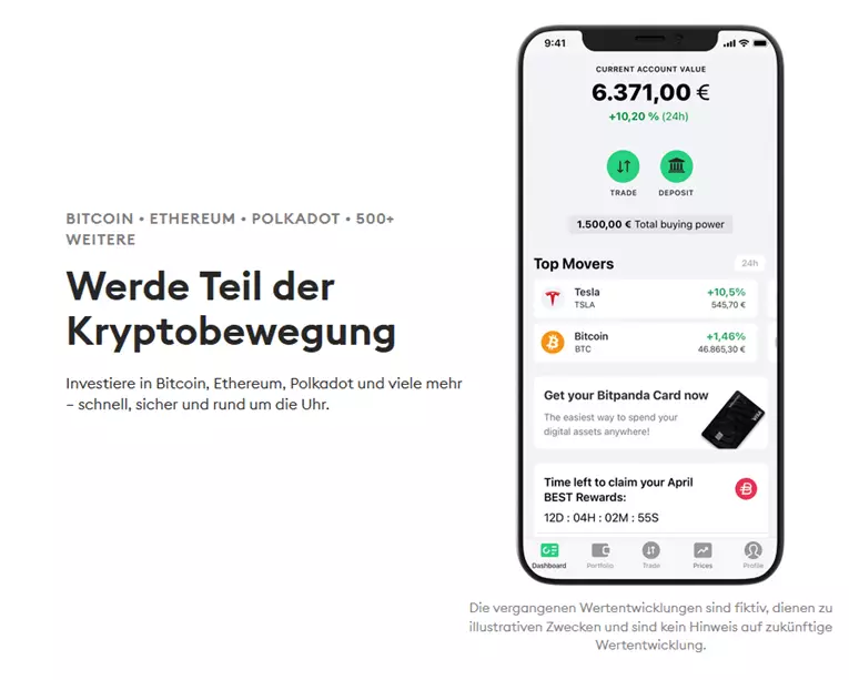 bitpanda wallet