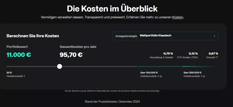 kosten scalable capital robo
