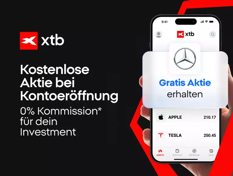 xtb gratis aktie anmeldung