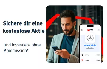 XTB: Jetzt Gratisaktie sichern!