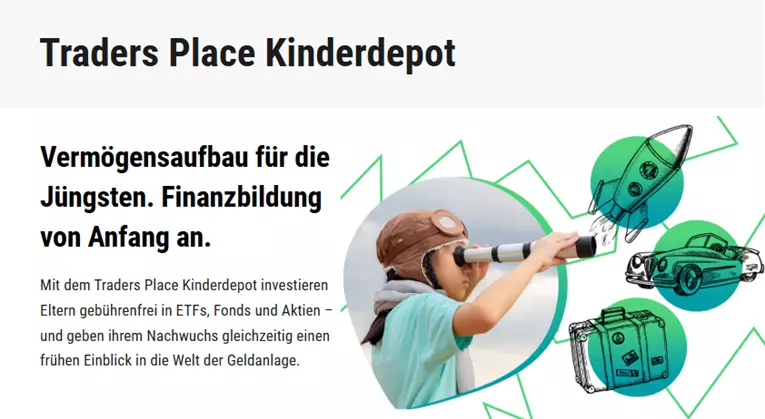 Traders place kinder depot