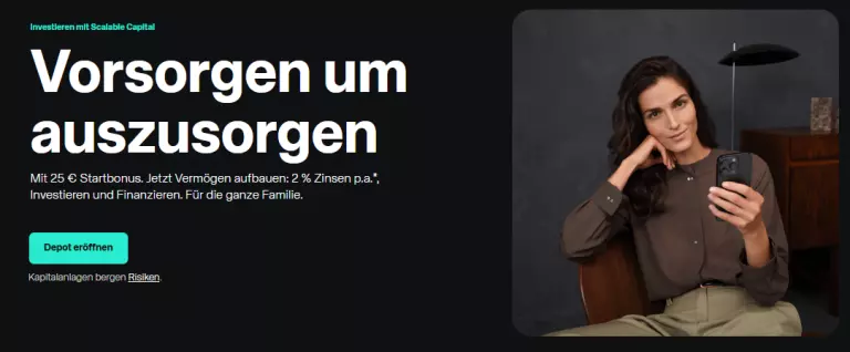 25⬠ETF-Prämie scalable capital