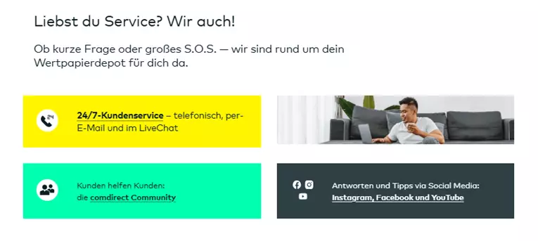 comdirect depot pure