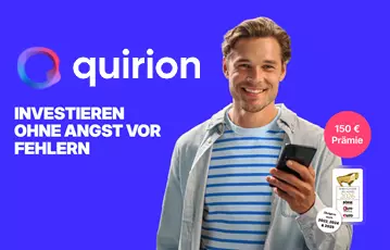 quirion: 150 € Neukunden-Prämie