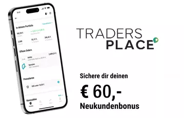 Traders Place: bis zu 120 € Bonus