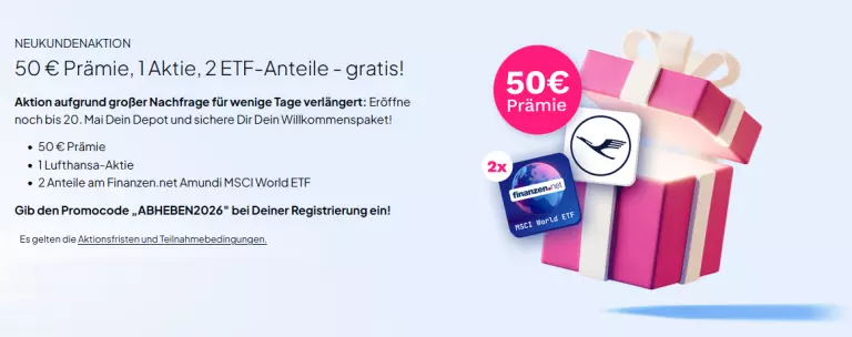Finanzen.net Zero Praemie