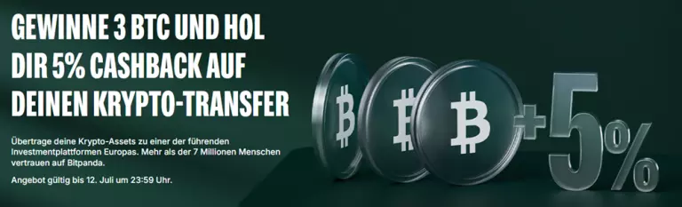 Bitpanda 5% cashback
