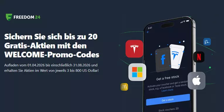 Freedom24 Gratis aktien