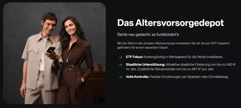 altersvorsorgedepot Scalable capital
