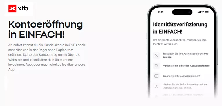 xtb porsche konto eröffnung