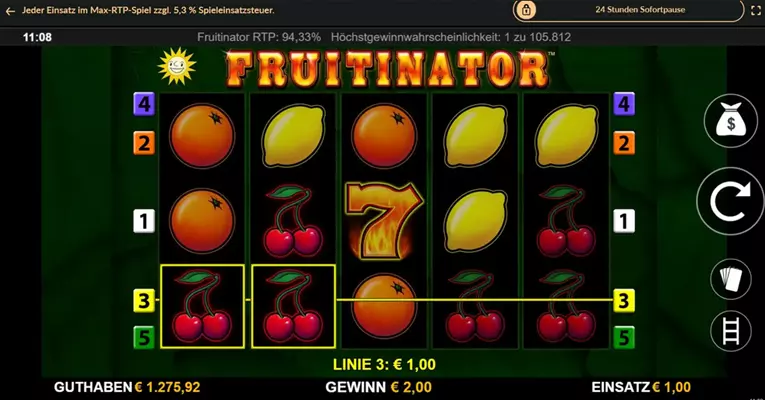 Fruitinator slot