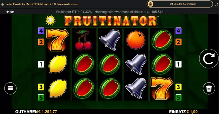 Fruitinator symbole
