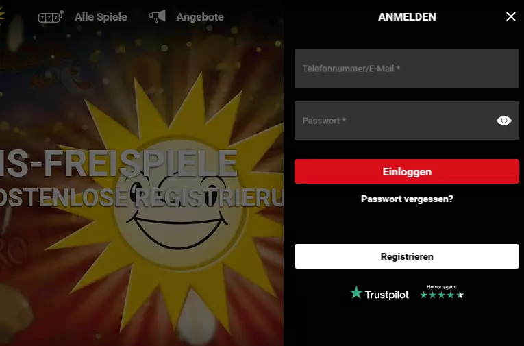 Slotmagie anmeldung