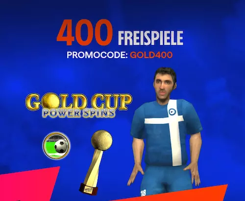 400 Freispiele ab 1€