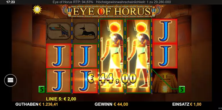 eye of horus slotgame