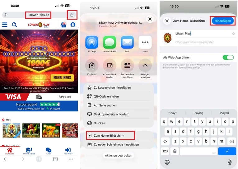 löwenplay app