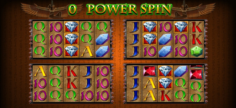 lucky pharaoh power spins