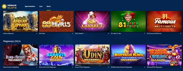merkurslots spiele