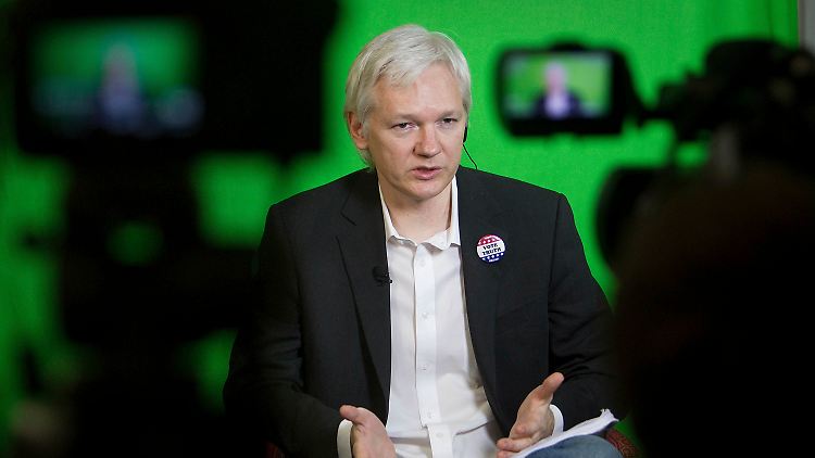 Julian Assange spricht von einem "massiven Propagandaangriff gegen Wikileaks".