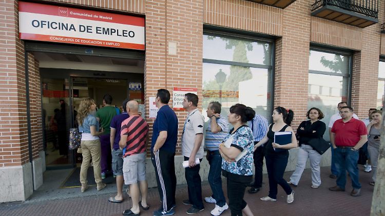 Immer mehr Spanier verlieren den Anschluss an den Arbeitsmarkt.