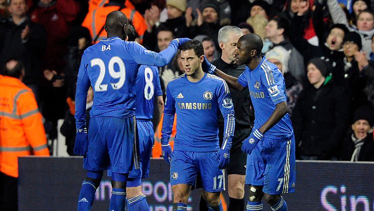 Mit Rot vom Platz: Eden Hazard.