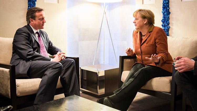 Das zentrale Thema der Zukunft ist die Wettbewerbsfähigkeit Europas. Darin sind sich Cameron und Merkel einig. Streitpunkte klammern sie aus.