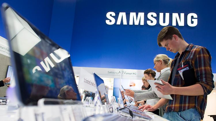Samsung verzeichnet eine abflauende Nachfrage.