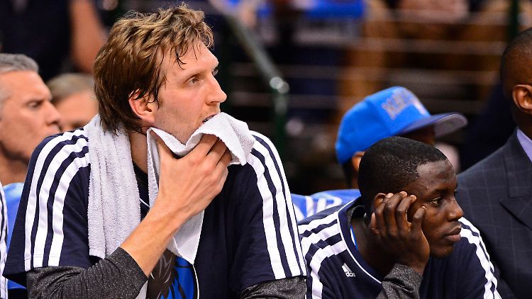 Ausgebootet: Dirk Nowitzki.