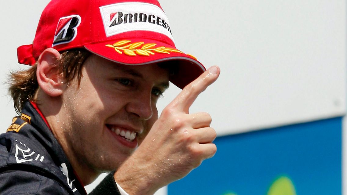 In Valencia Blut geleckt: Sebastian Vettel.