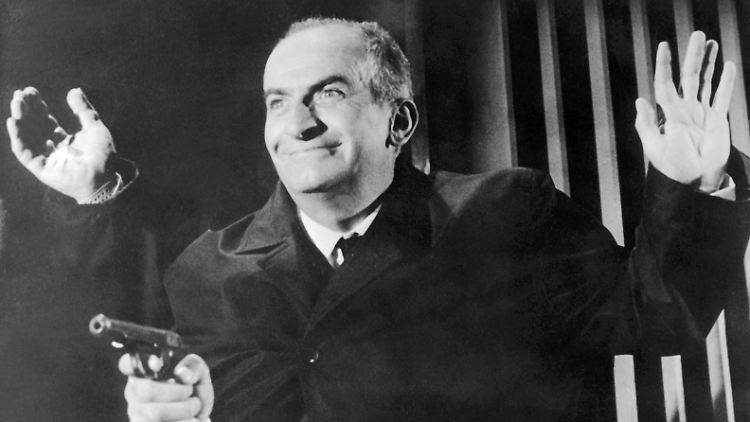 Louis de Funès auf der Jagd nach "Fantomas" - es war eine seiner bekanntesten Rollen.