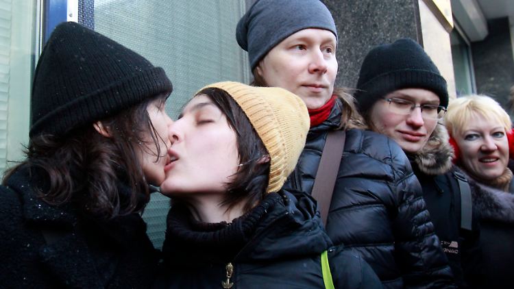 Homosexualität ist in Russland seit 1993 nicht mehr strafbar.