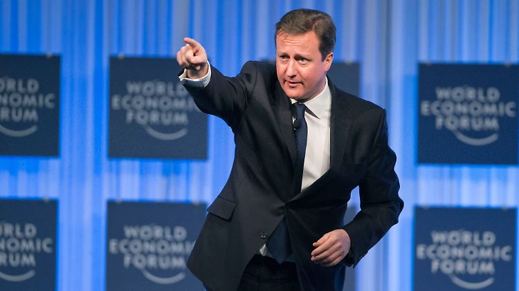 Cameron stellt die Mitgliedschaft Großbritanniens in der EU infrage.